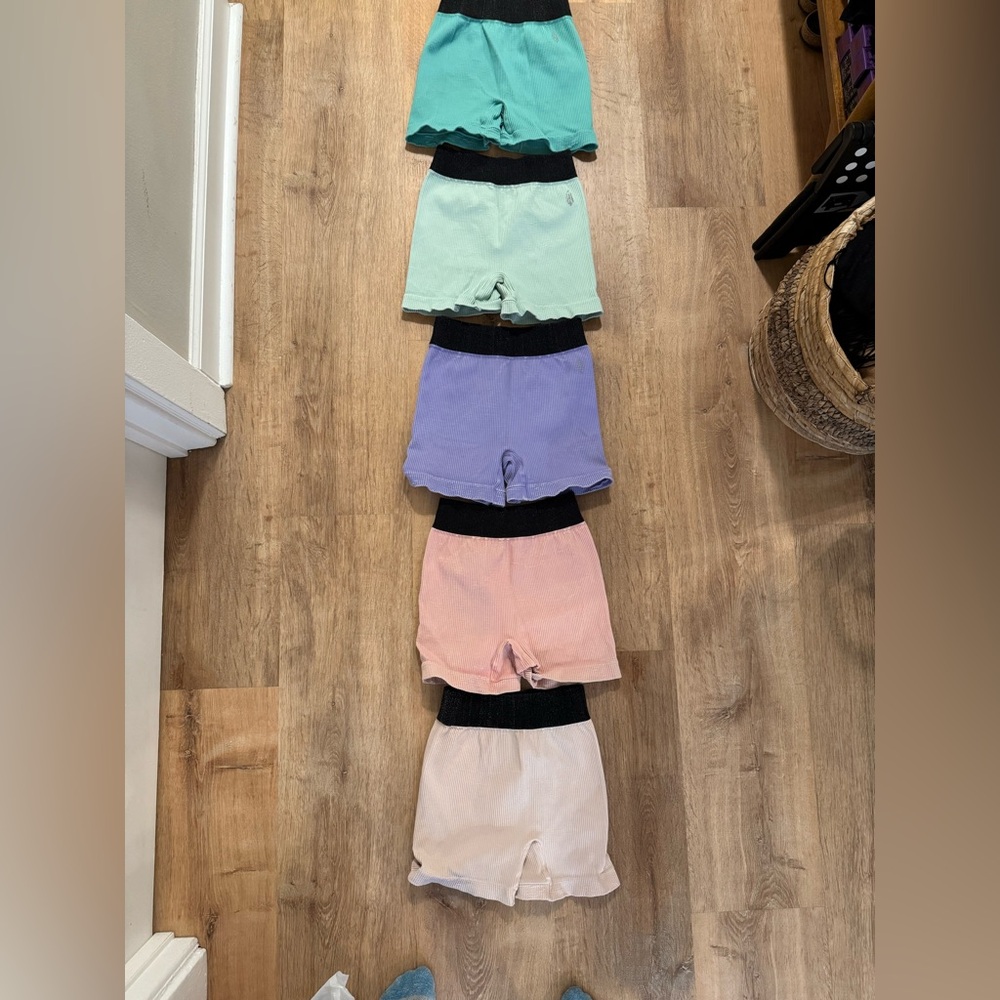 Free People, Lot of 5, Size XS/S, Happiness Runs Prajna Shorts